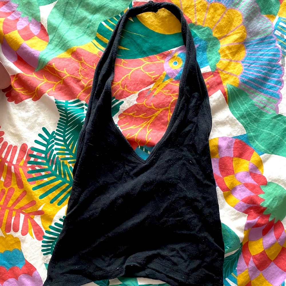 Black halter